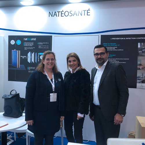 NatéoSanté, designer and manufacturer of professional air purifiers and their distribution partner SC Medical (Romania)