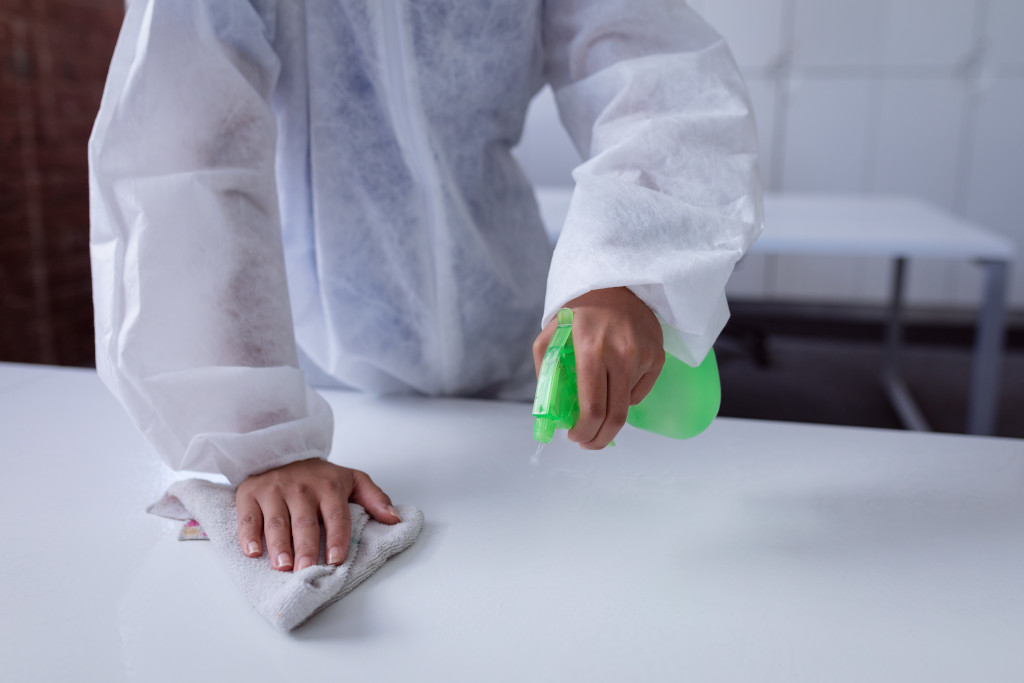 hygiène des surfaces